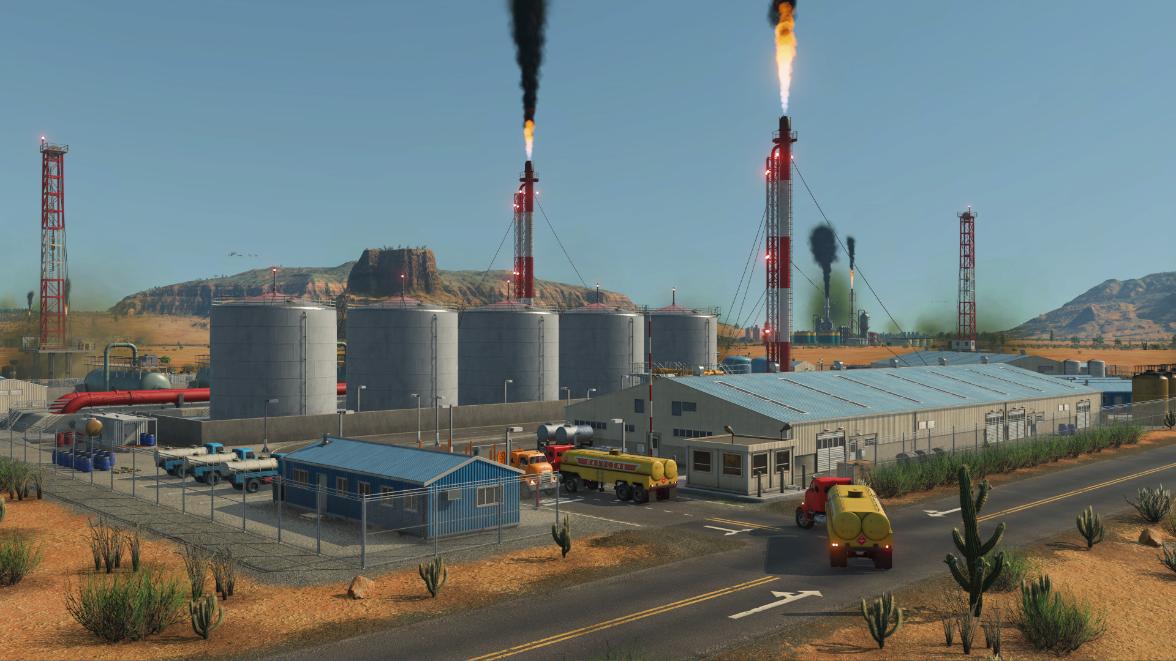 industry in Transport Fever 3