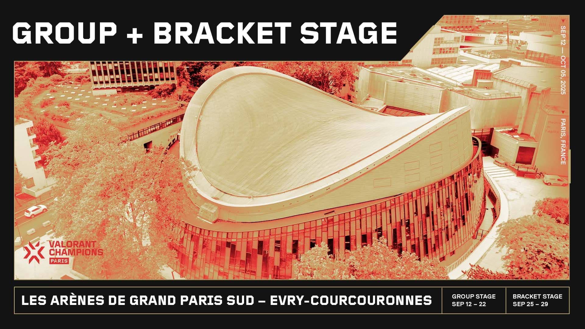 VCT Champions Paris Group and Bracket Stage