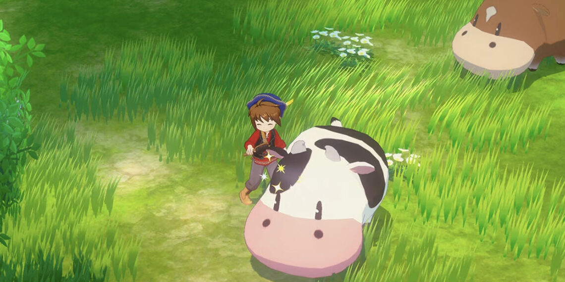 Cows in Story Of Seasons: Grand Bazaar