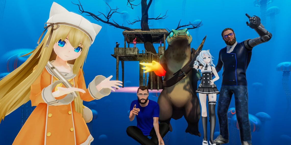 treehouse and friends in VRChat