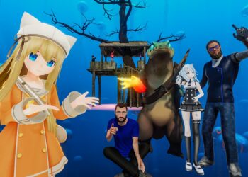 treehouse and friends in VRChat
