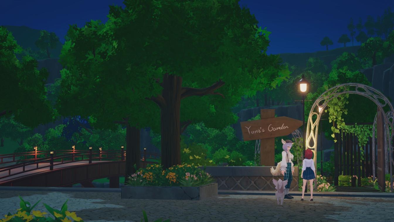 Tales of Seikyu at night