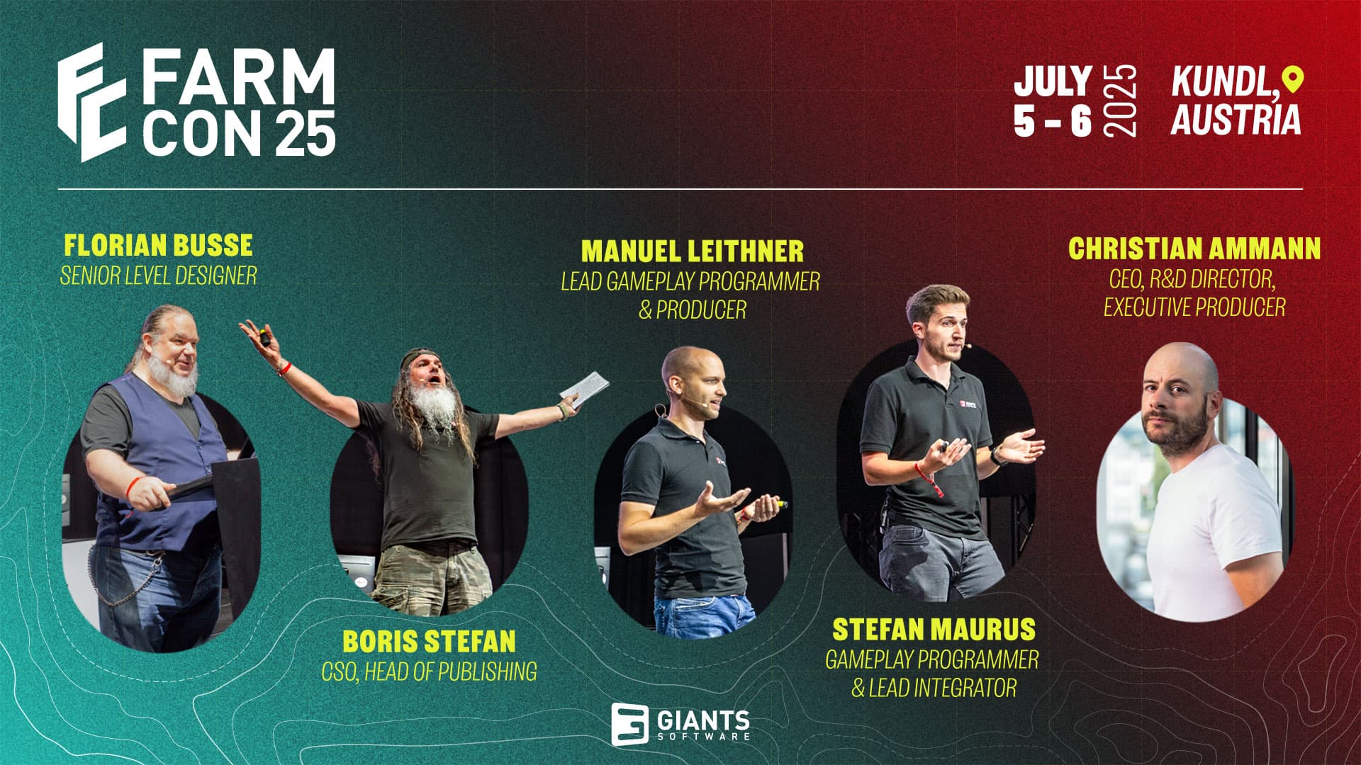 presenters for FarmCon 25