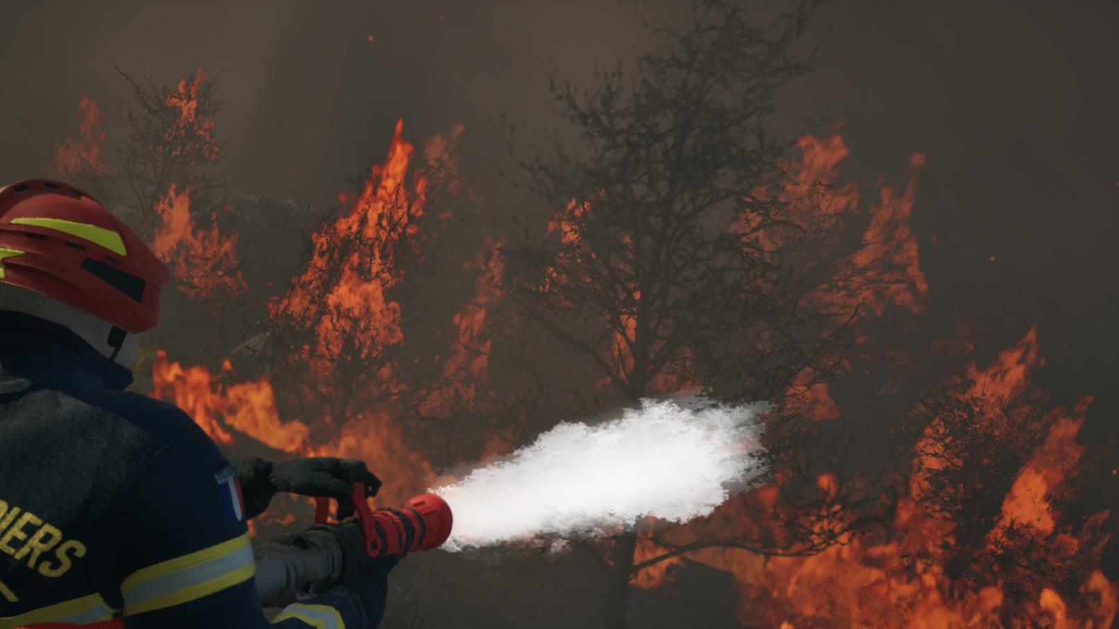 Rescue Ops Wildfire water hose