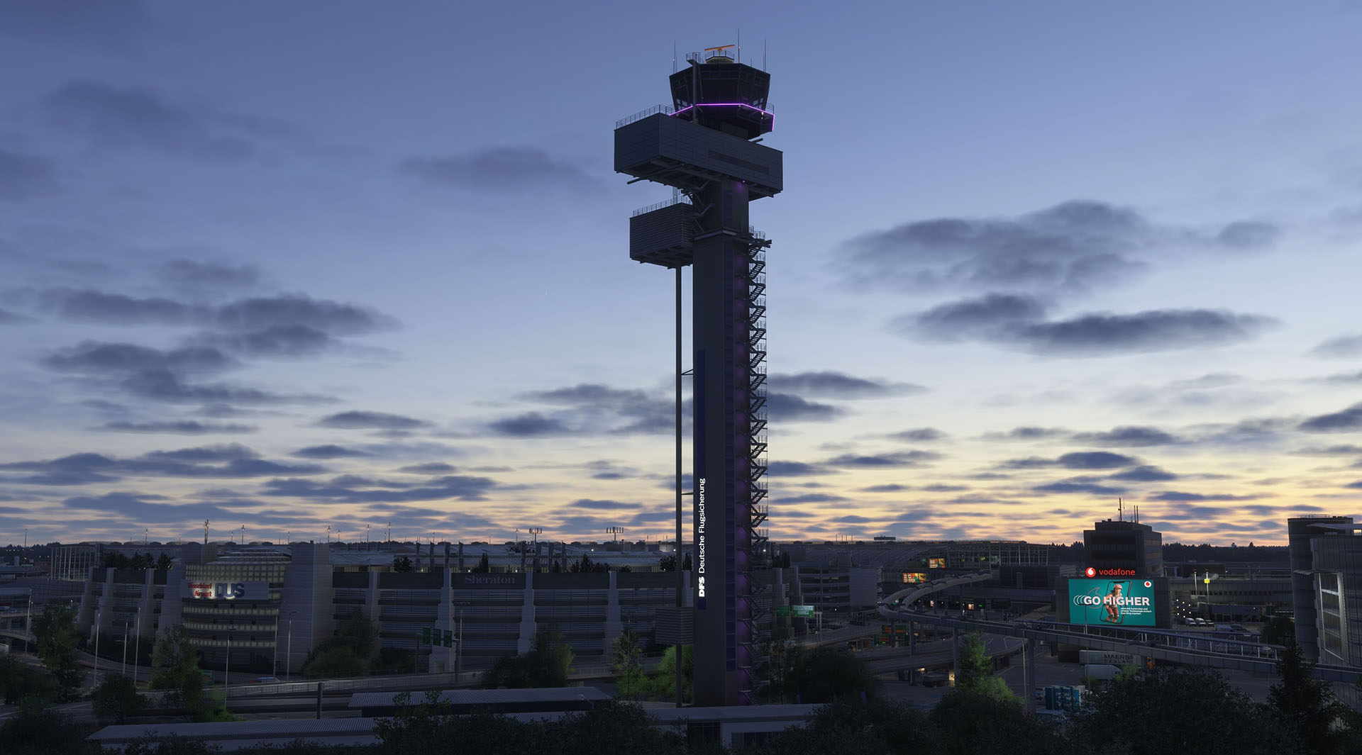 Microsoft Flight Simulator 2024 and MSFS 2020 Get a New Dusseldorf Airport