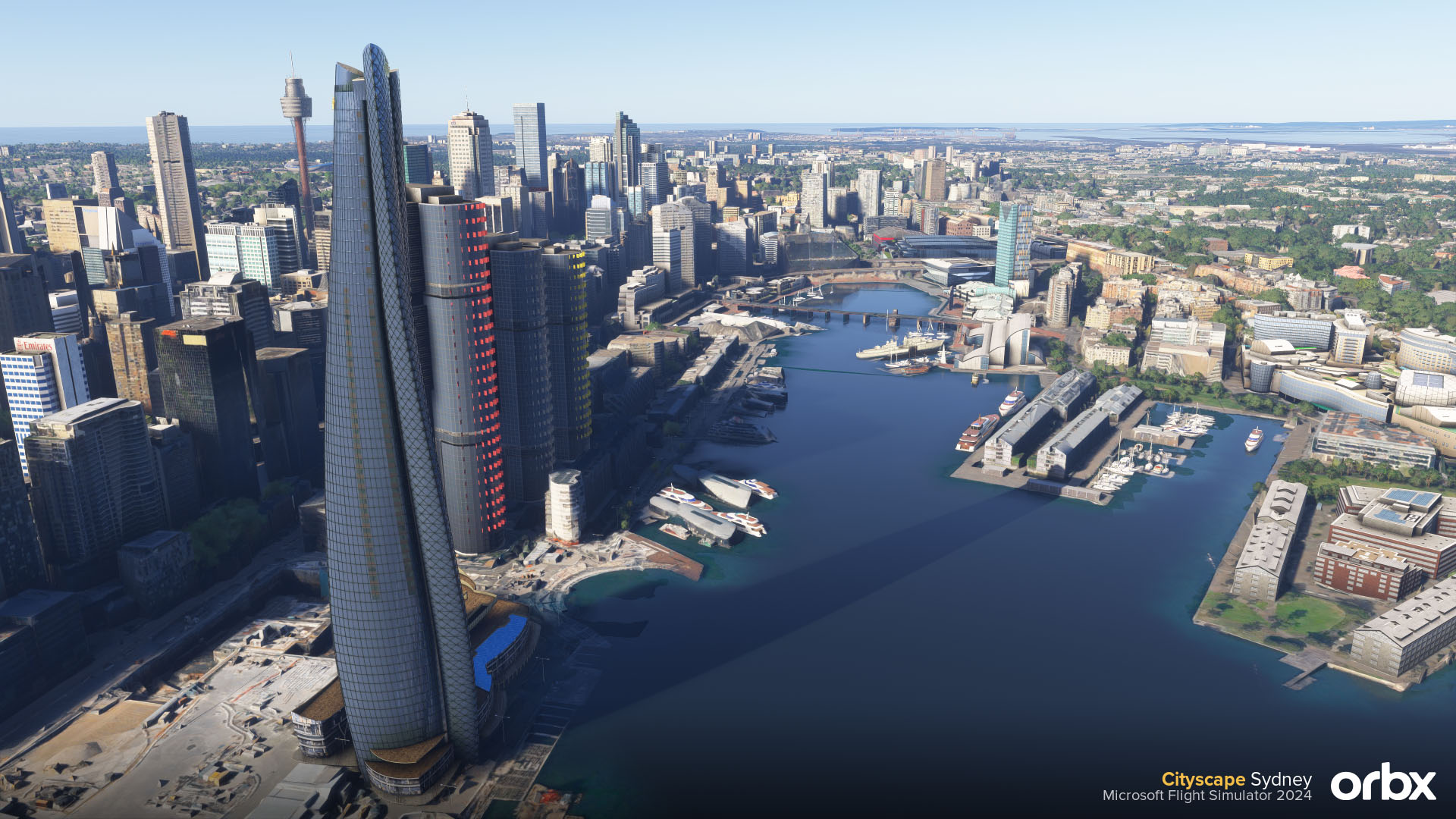 Microsoft Flight Simulator 2024 Cityscape Sydney