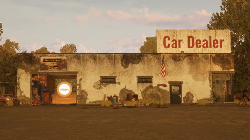 Car Dealer Simulator car lot