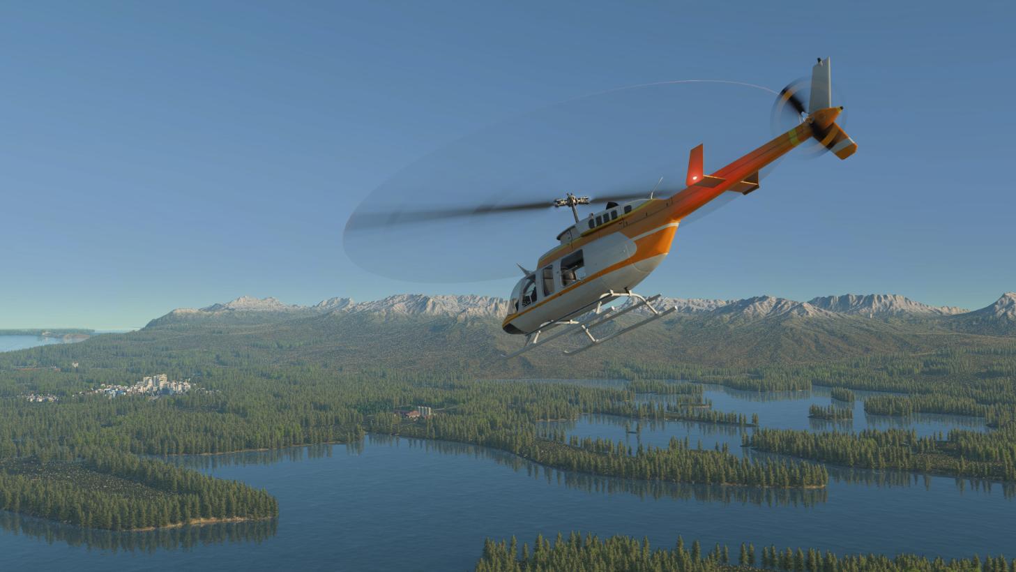 helicopter in Transport Simulator 3
