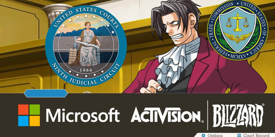 Miles Edgeworth from Ace Attorney representing the FTC being rejected by the court of Appeals in the Microsoft and Activision Blizzard case