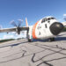 Microsoft Flight Simulator 2024 C130 Hercules in Coast Guard Livery