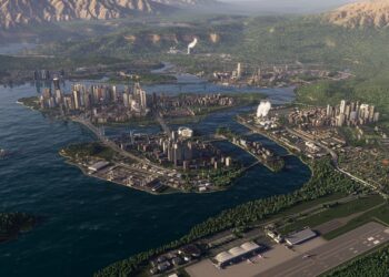 Cities Skylines 2 city on the water
