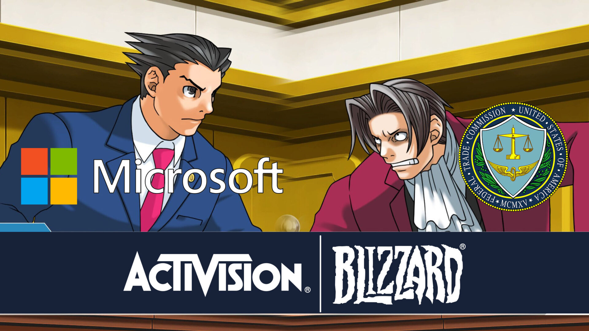 Microsoft versus FTC Represented by Ace Attornety