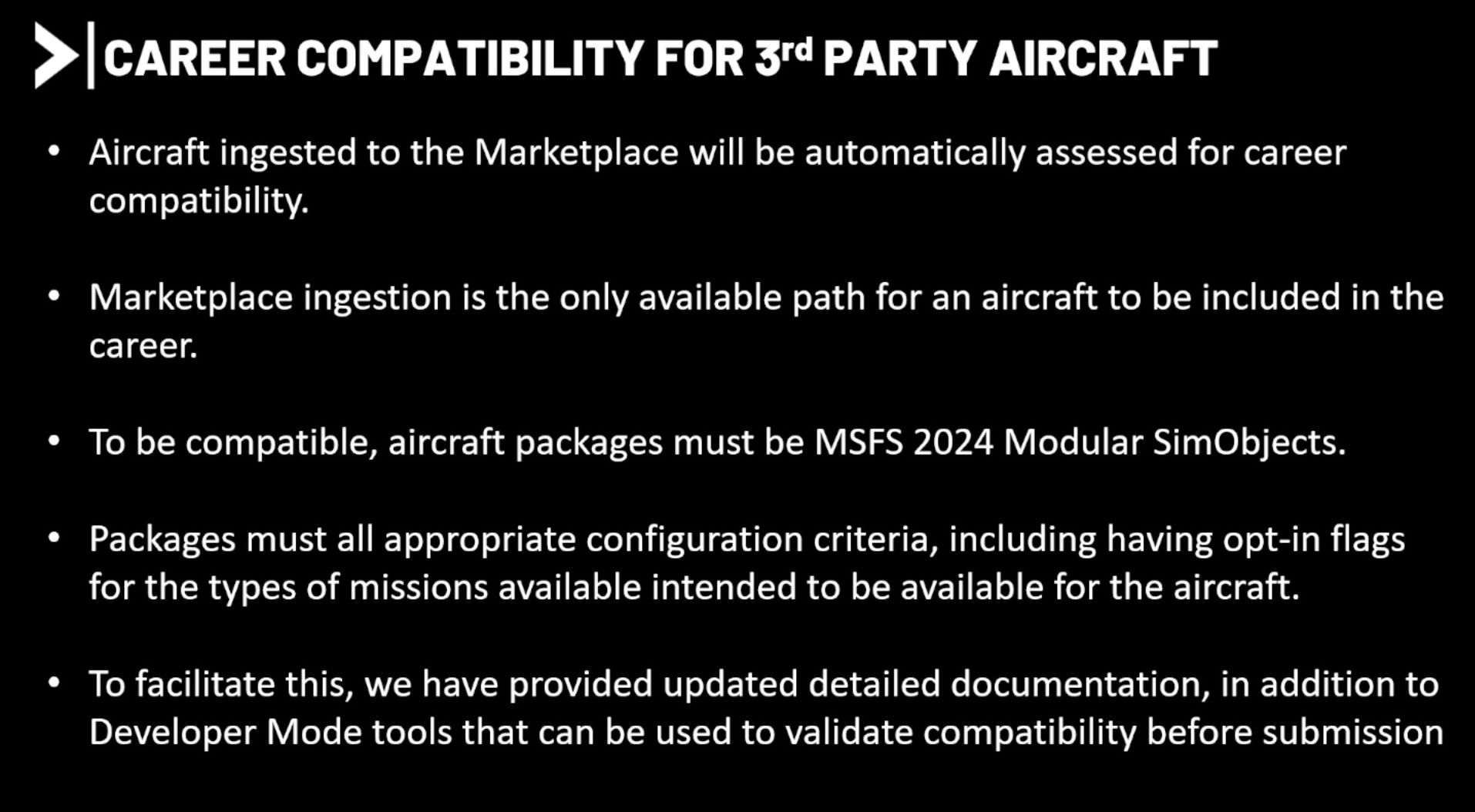 Microsoft Flight Simulator 2024 Career Mode