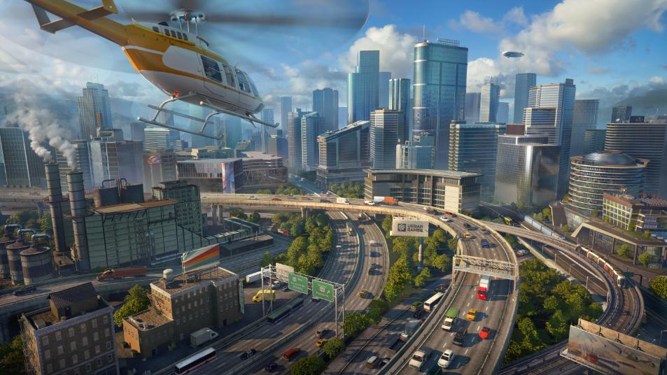 Transport Fever 3 helicopter