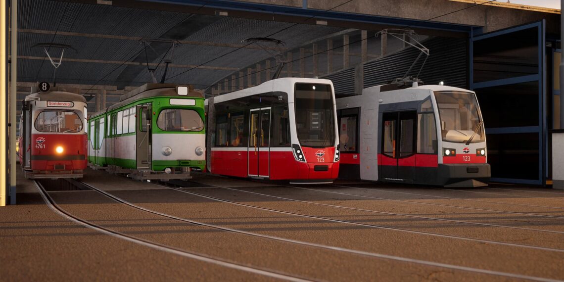 vehicles in City Transport Simulator Tram
