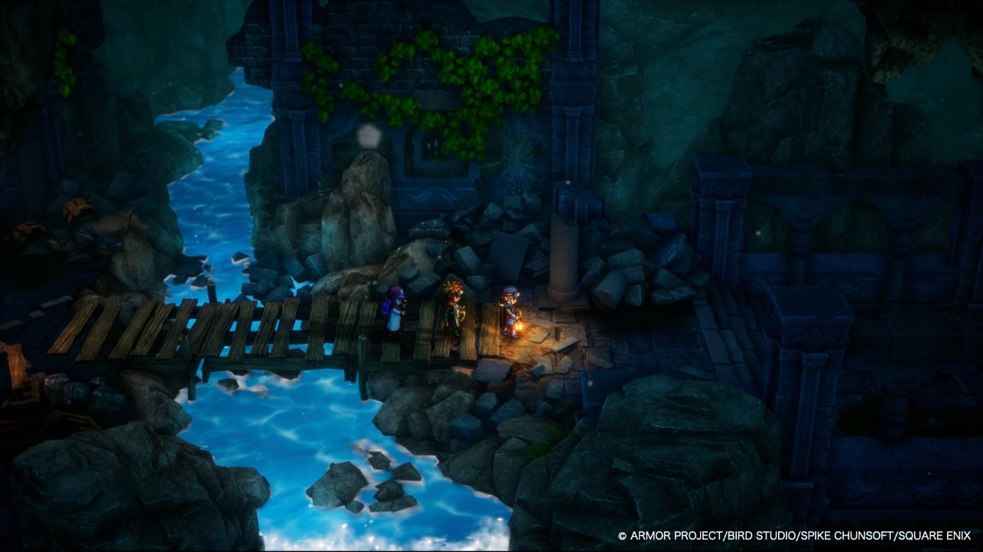bridge in Dragon Quest 1 HD-2D Remake