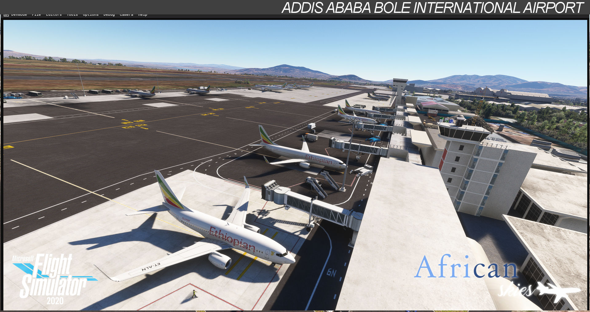 Microsoft Flight Simulator Addis Ababa