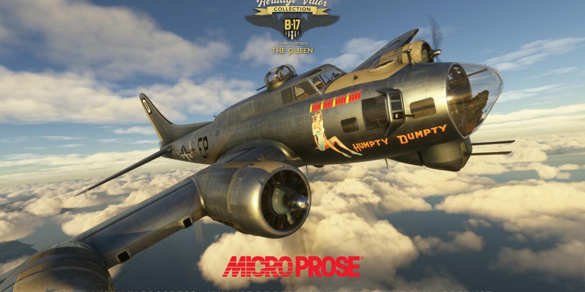 Microsoft Flight Simulator B-17G Flying Fortress