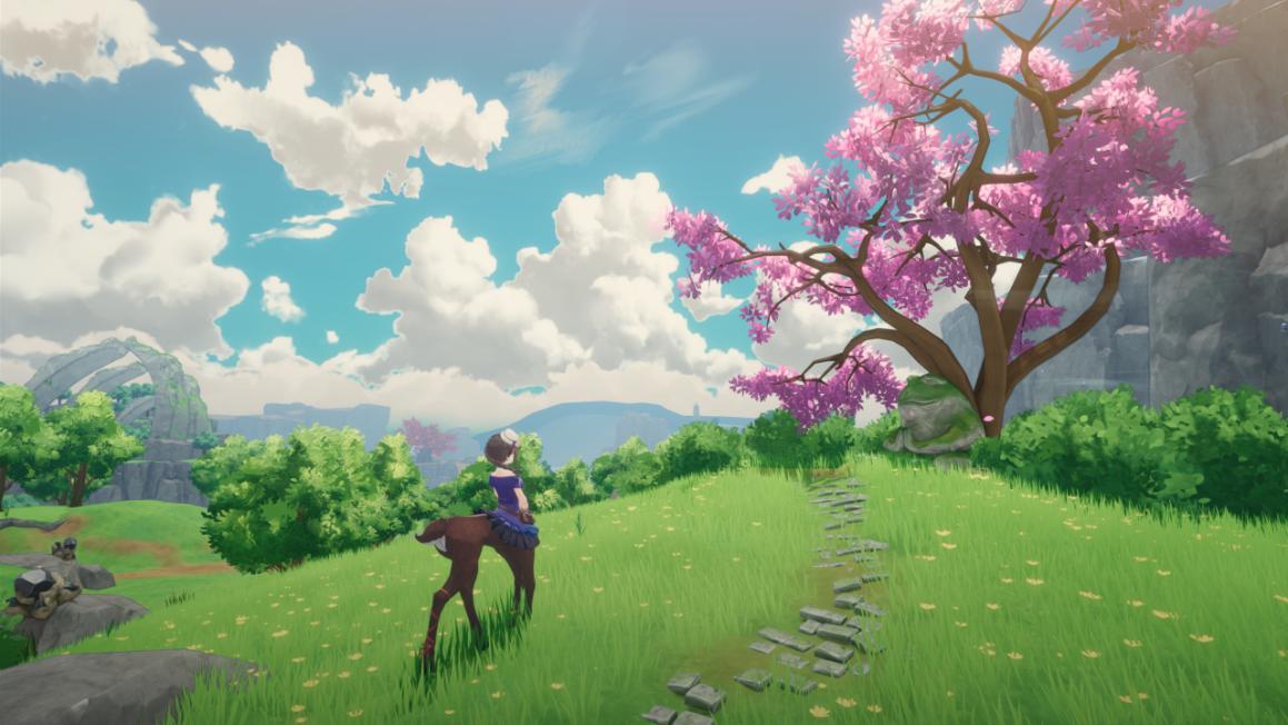 Tales of Seikyu cherry blossom tree