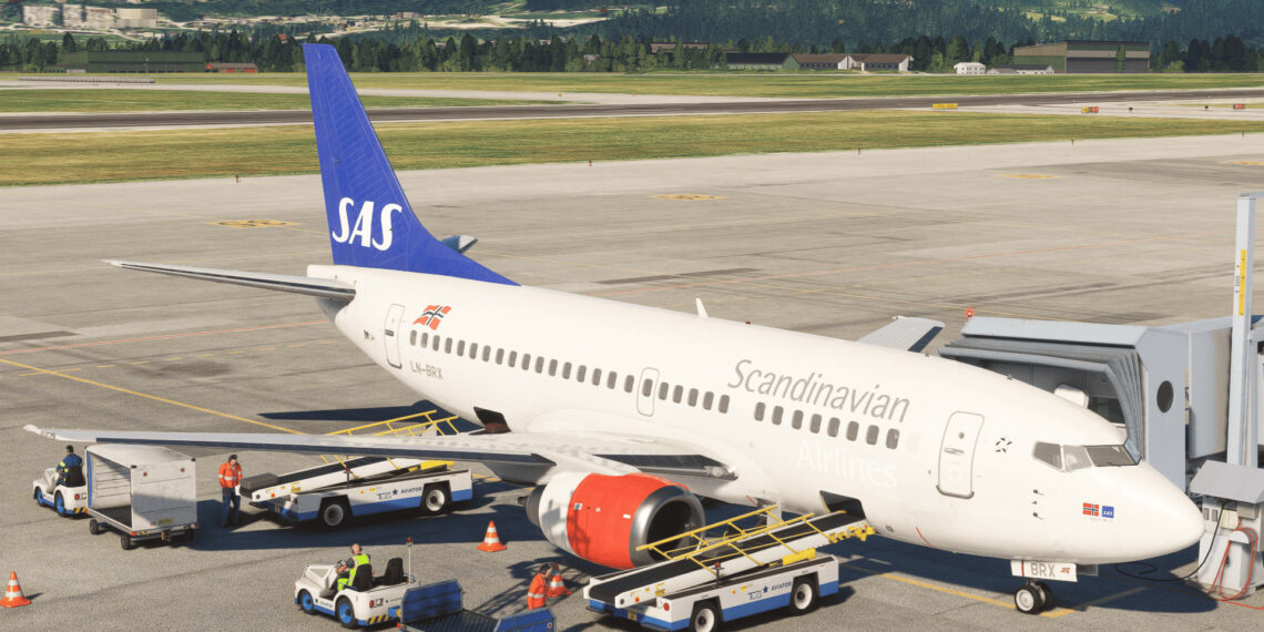 Microsoft Flight Simulator 737-500