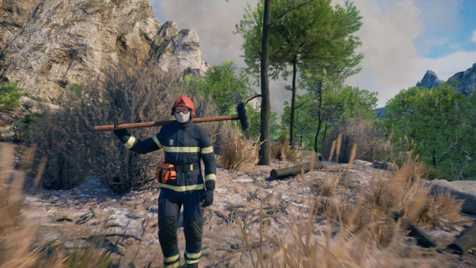 Rescue Ops Wildfire rescuing civilians