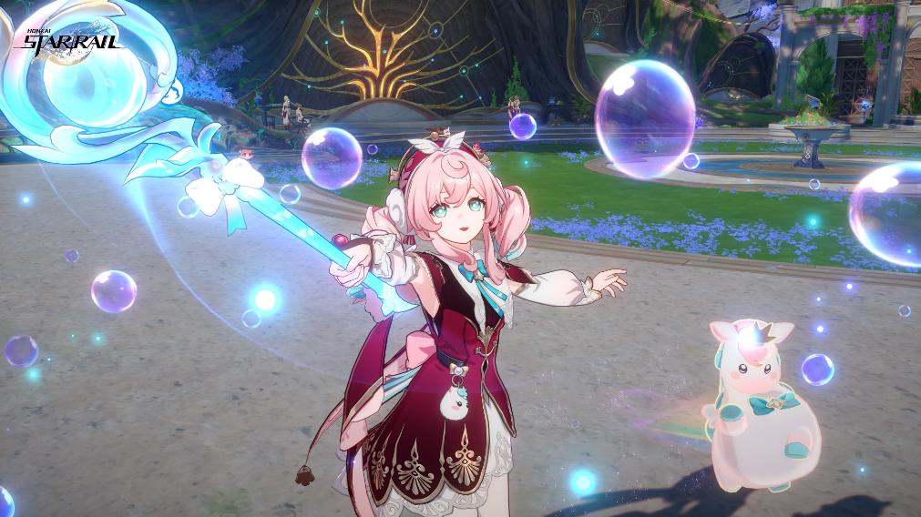 healing staff Hyacine Honkai Star Rail