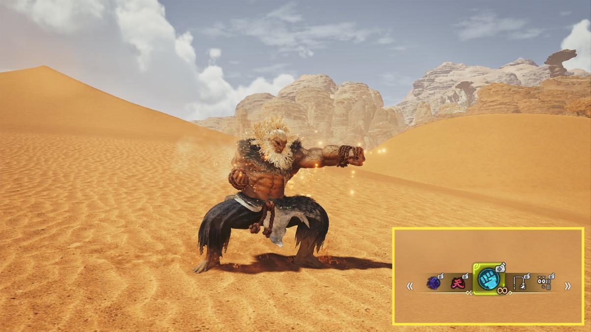 Akuma attacks Monster Hunter Wilds