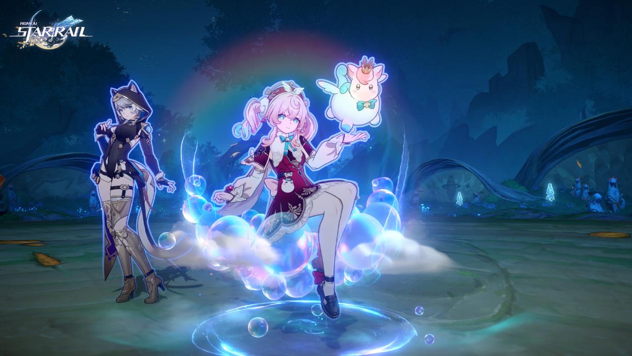 Hyacine, Little Ica, and Cipher Honkai Star Rail