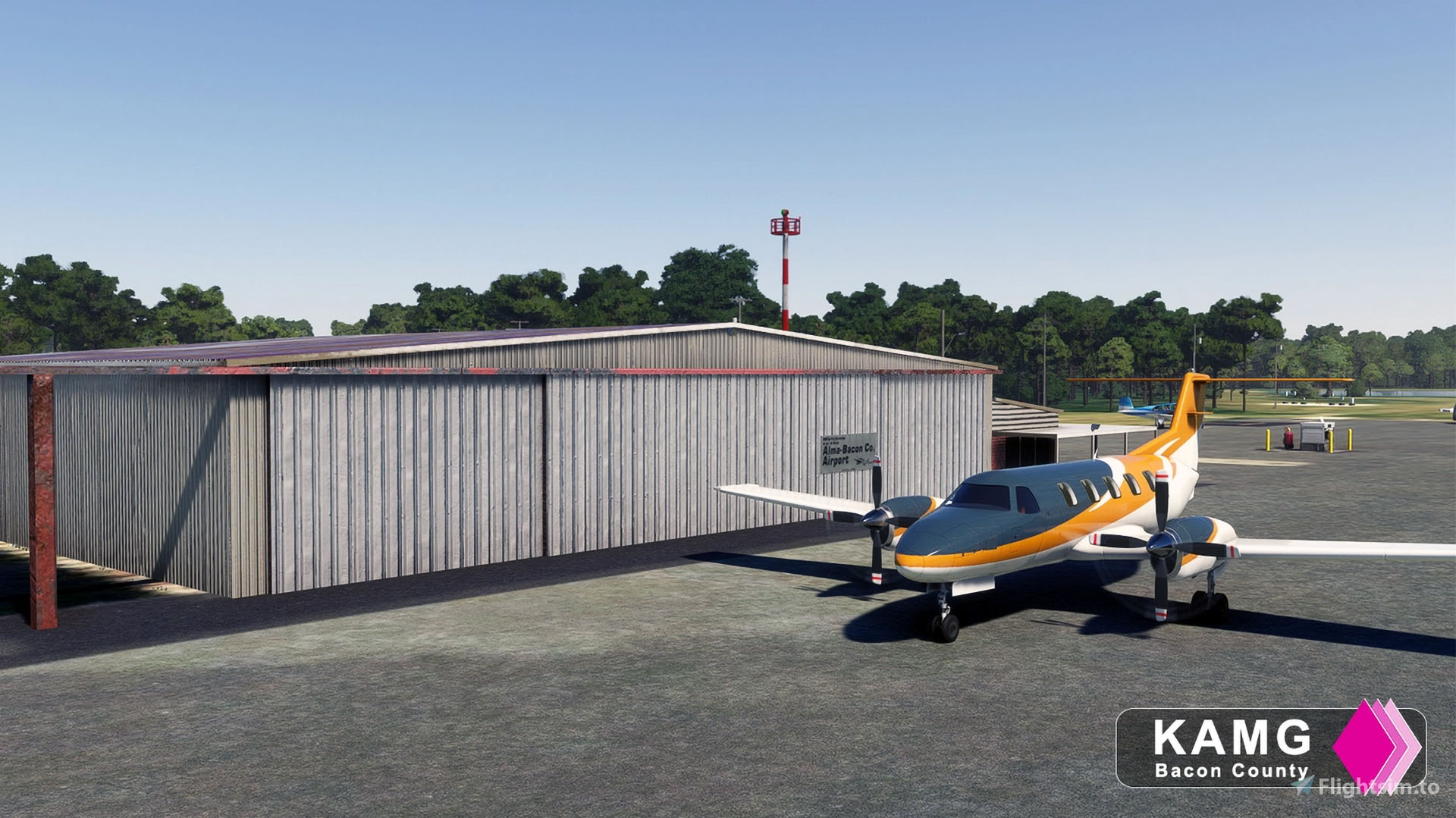 Microsoft Flight Simulator Bacon Conty