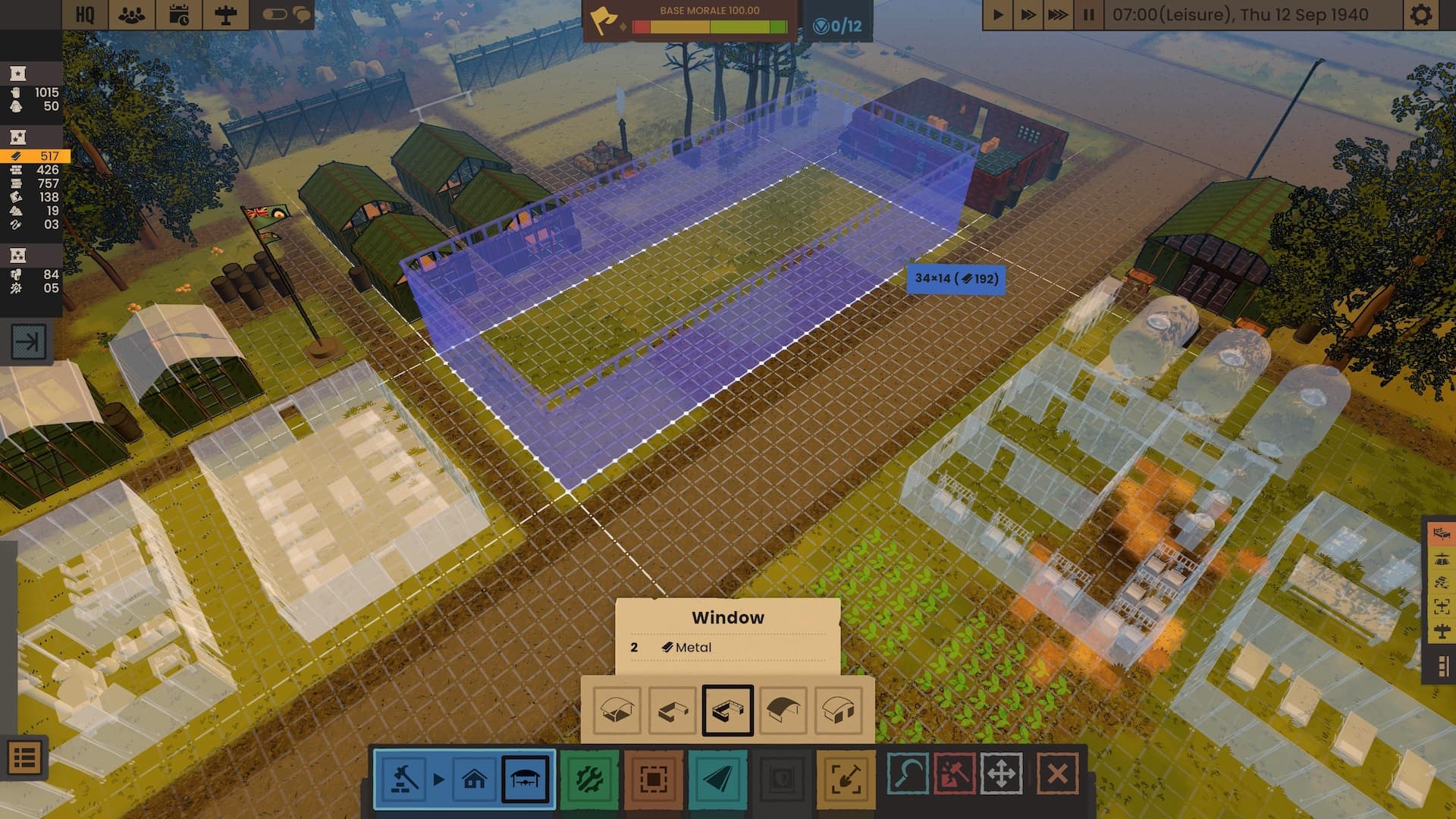 Ground of Aces construction