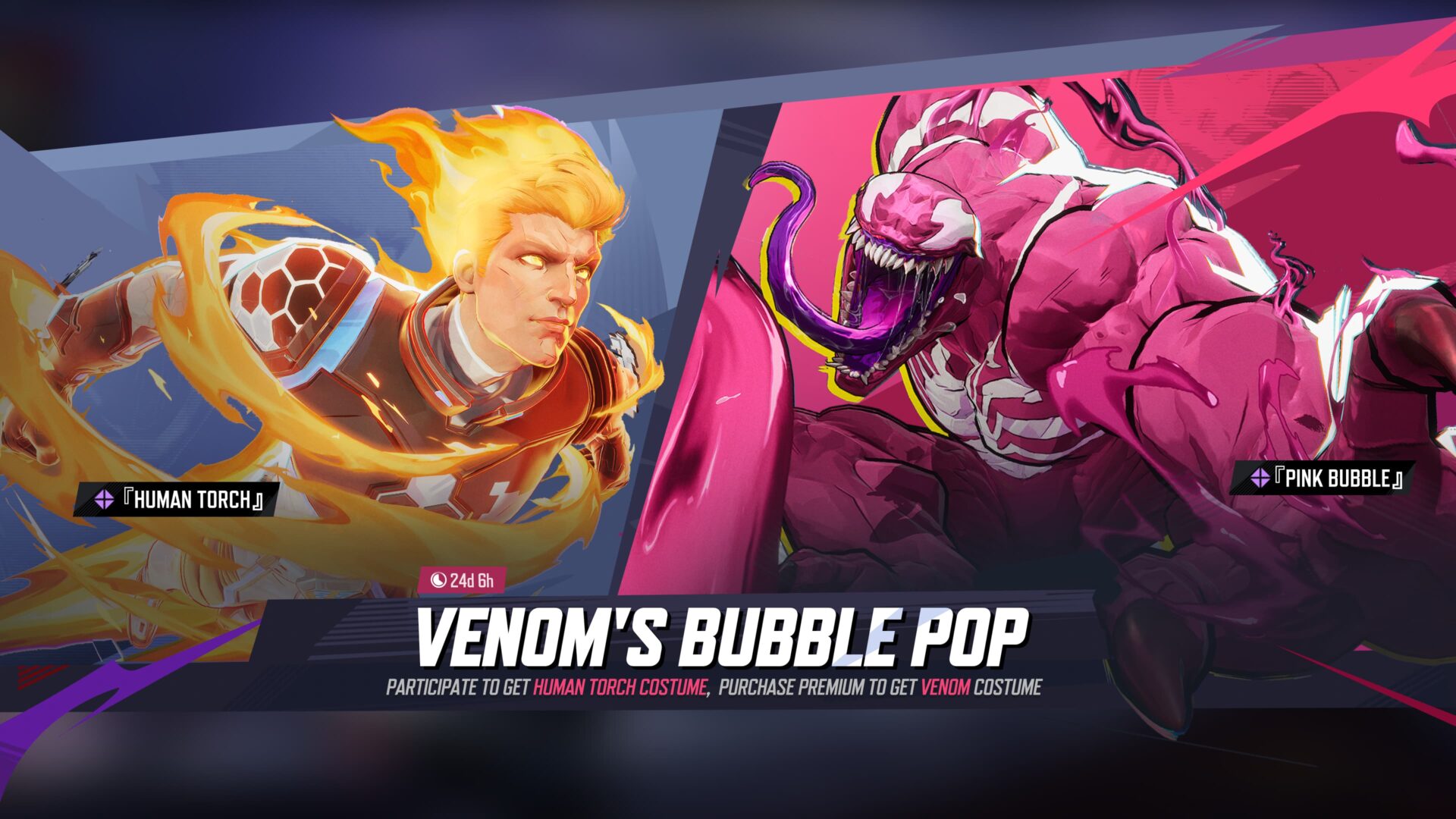 Marvel Rivals Venoms Bubble Pop event