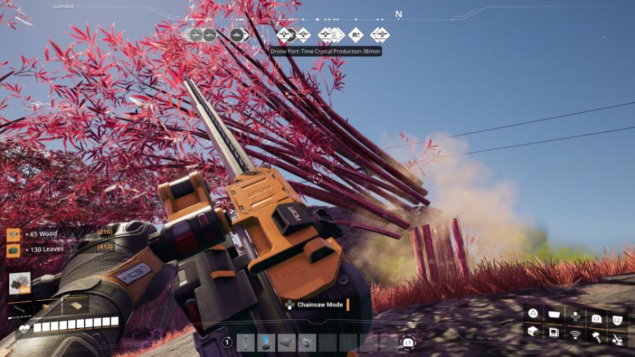 falling tree Satisfactory