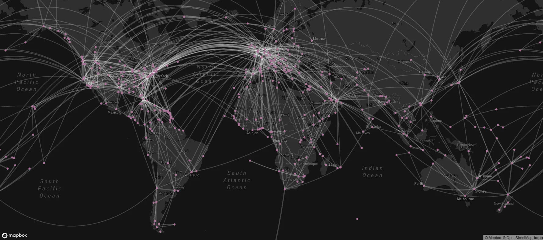 Visiting Every Country of the World in 6 Years Volanta Map