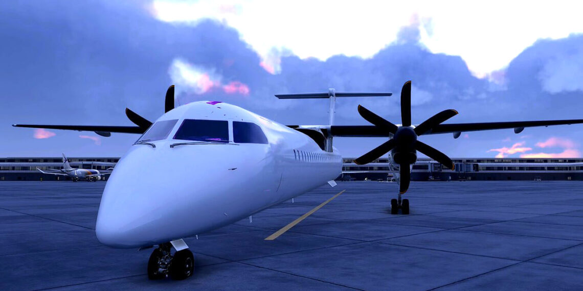 Microsoft Flight Simulator Dash 8 Q400