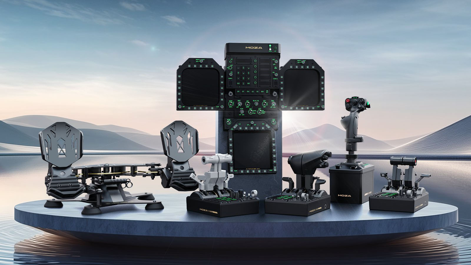 MOZA Racing Flight Simulation Peripherals