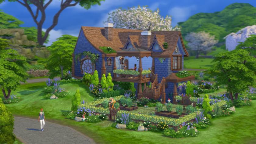 Sims 4 Enchanted by Nature home 3