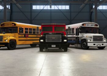 new buses in BeamNG.drive