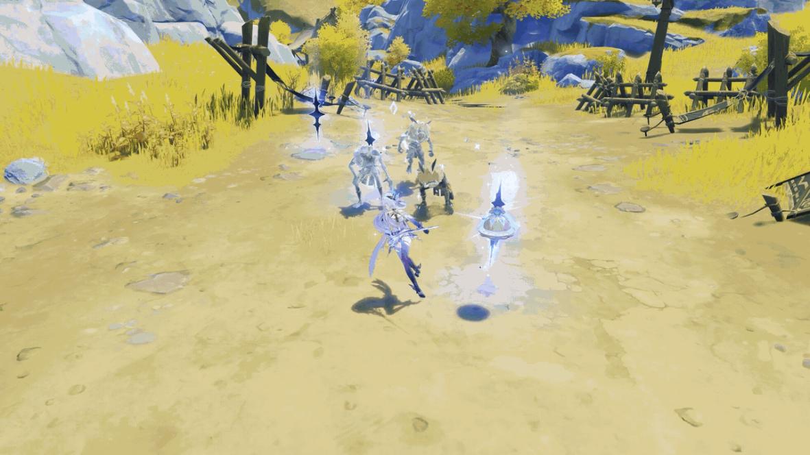 Skirk in combat 1