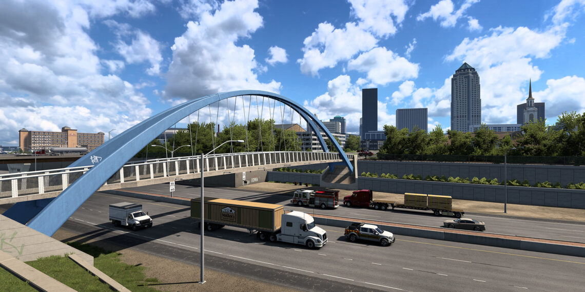 American Truck Simulator Iowa Des Moines