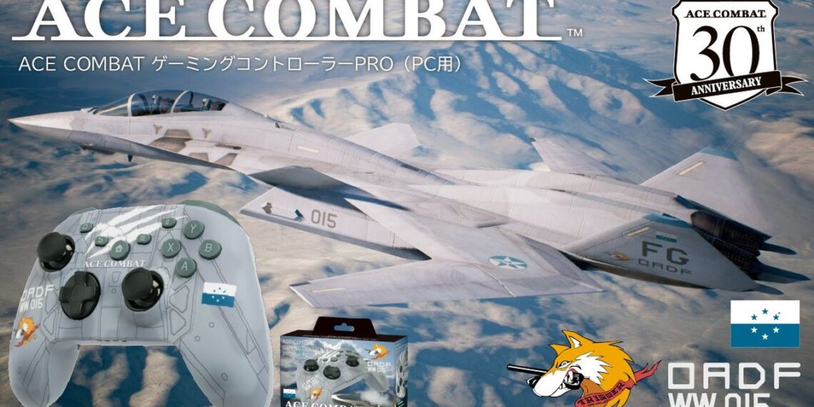 Ace Combat 30th anniversary controller and Art