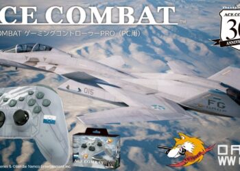 Ace Combat 30th anniversary controller and Art