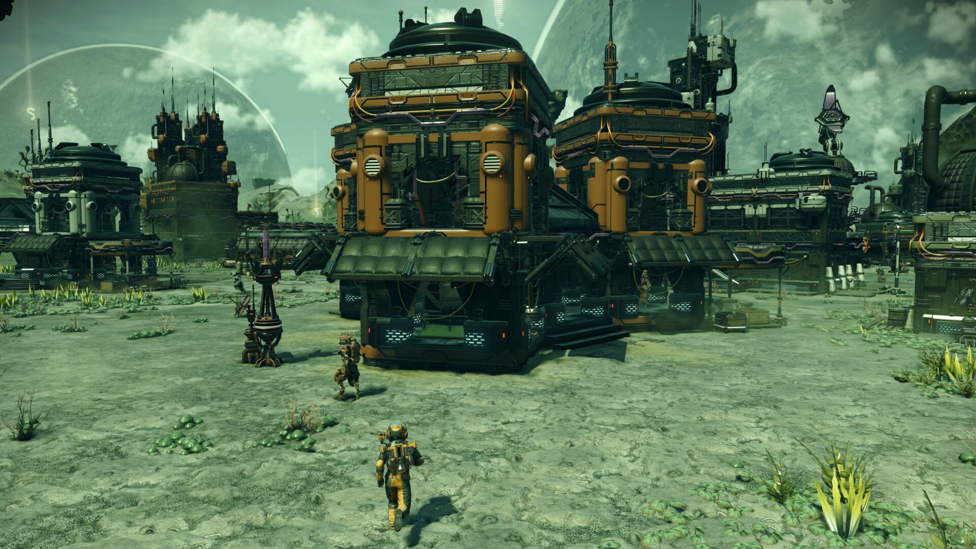 Autophage settlement No Man's Sky