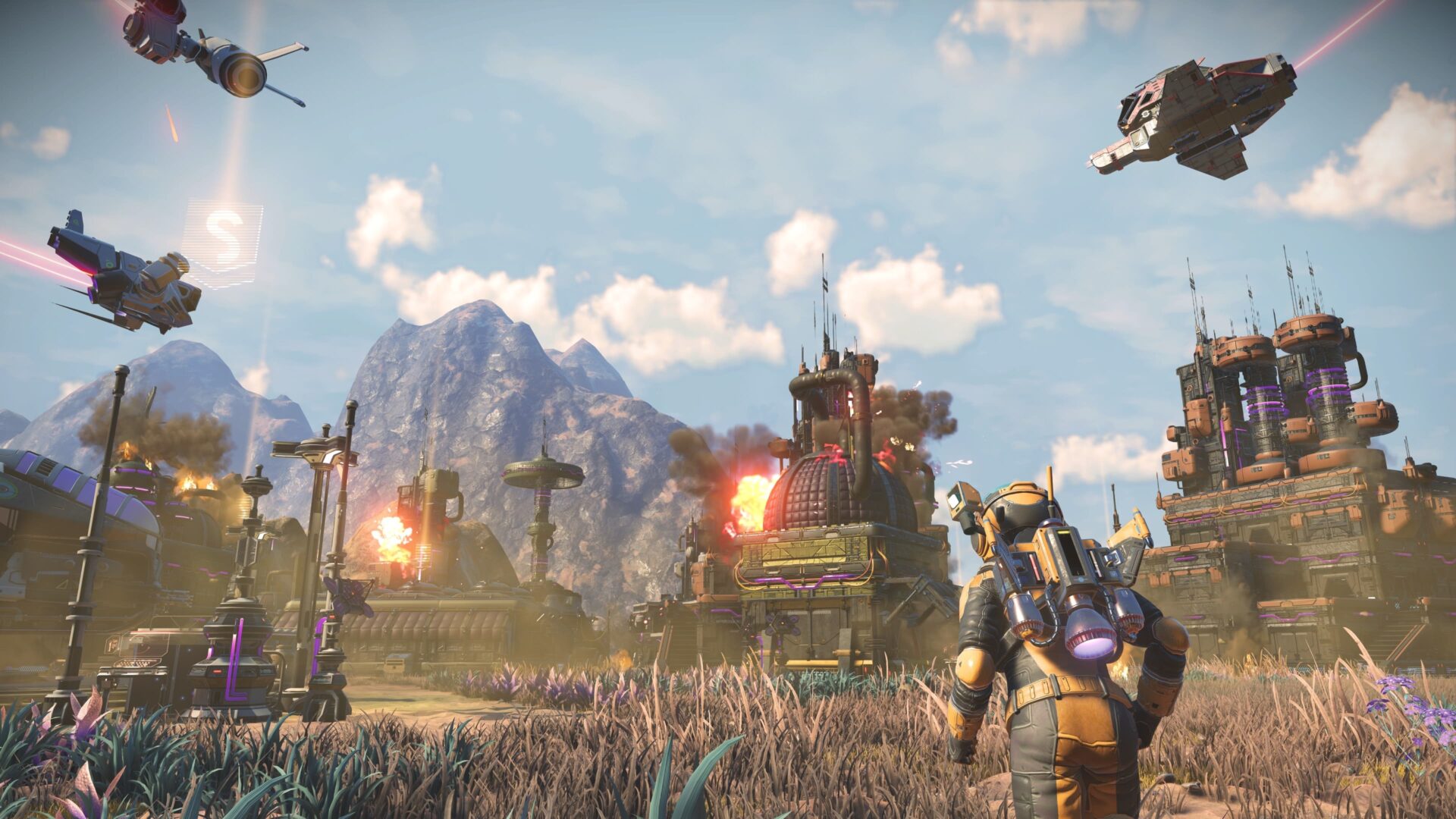 defense forces No Man's Sky