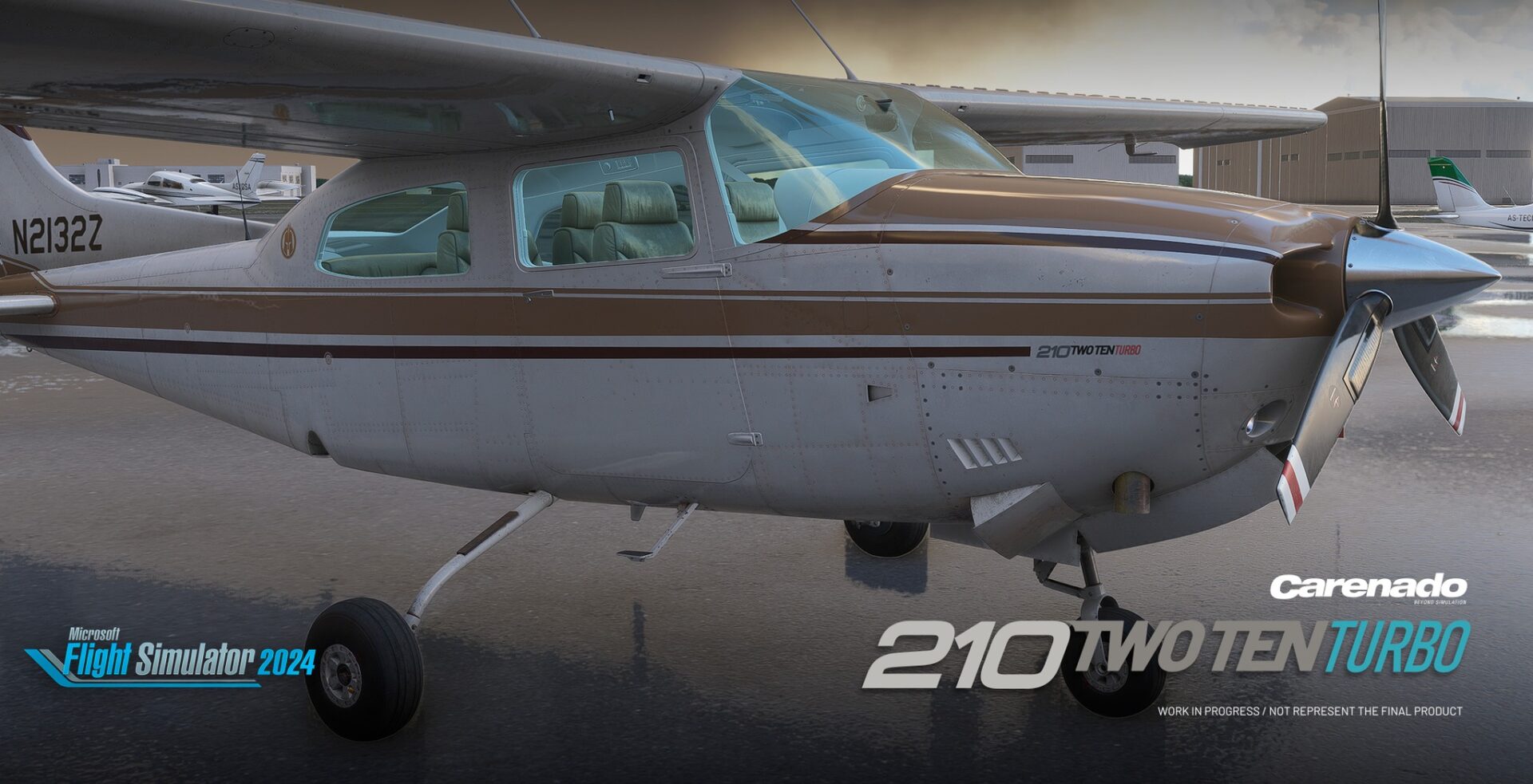 Microsoft Flight Simulator Carenado Cessna 210 Turbo Centurion