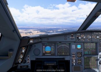 Microsoft Flight Simulator Airbus A340 by Aerosoft and Toliss