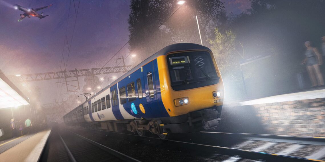 Train Sim World 5 Showcases First Look at the Manchester Airport Commuter Add-on