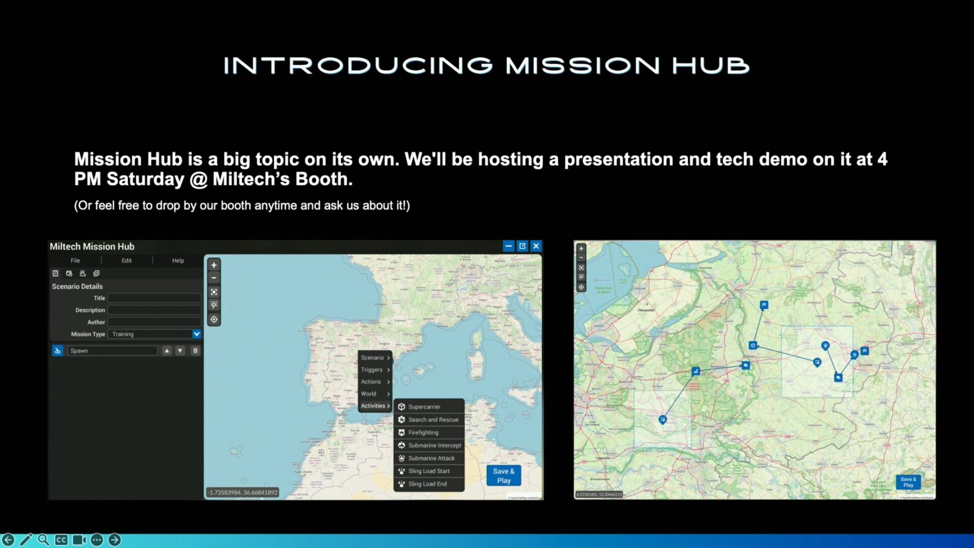 Microsoft Flight Simulator Militech Mission Hub