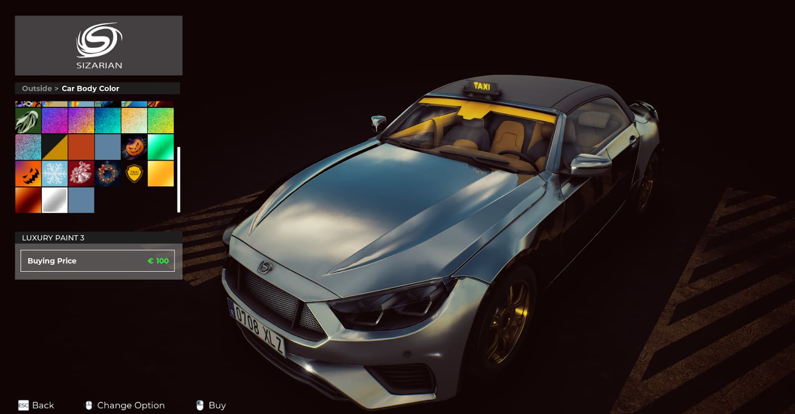 Taxi Life A City Driving Simulator Luxury Cosmetic Pack exterior