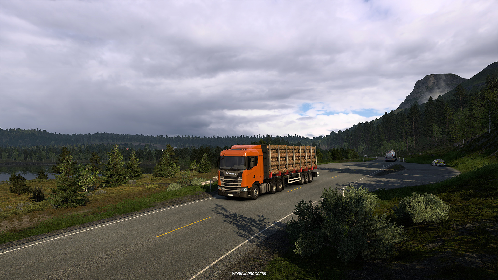 Euro Truck Simulator 2 Nordic Horizons Road Network