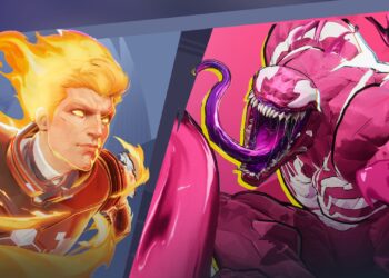 Venom and Human Torch costumes Marvel Rivals